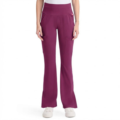 Med Couture Amp Knit Scrubs Flare Leg Yoga Pant MC150 - Scrubs Select
