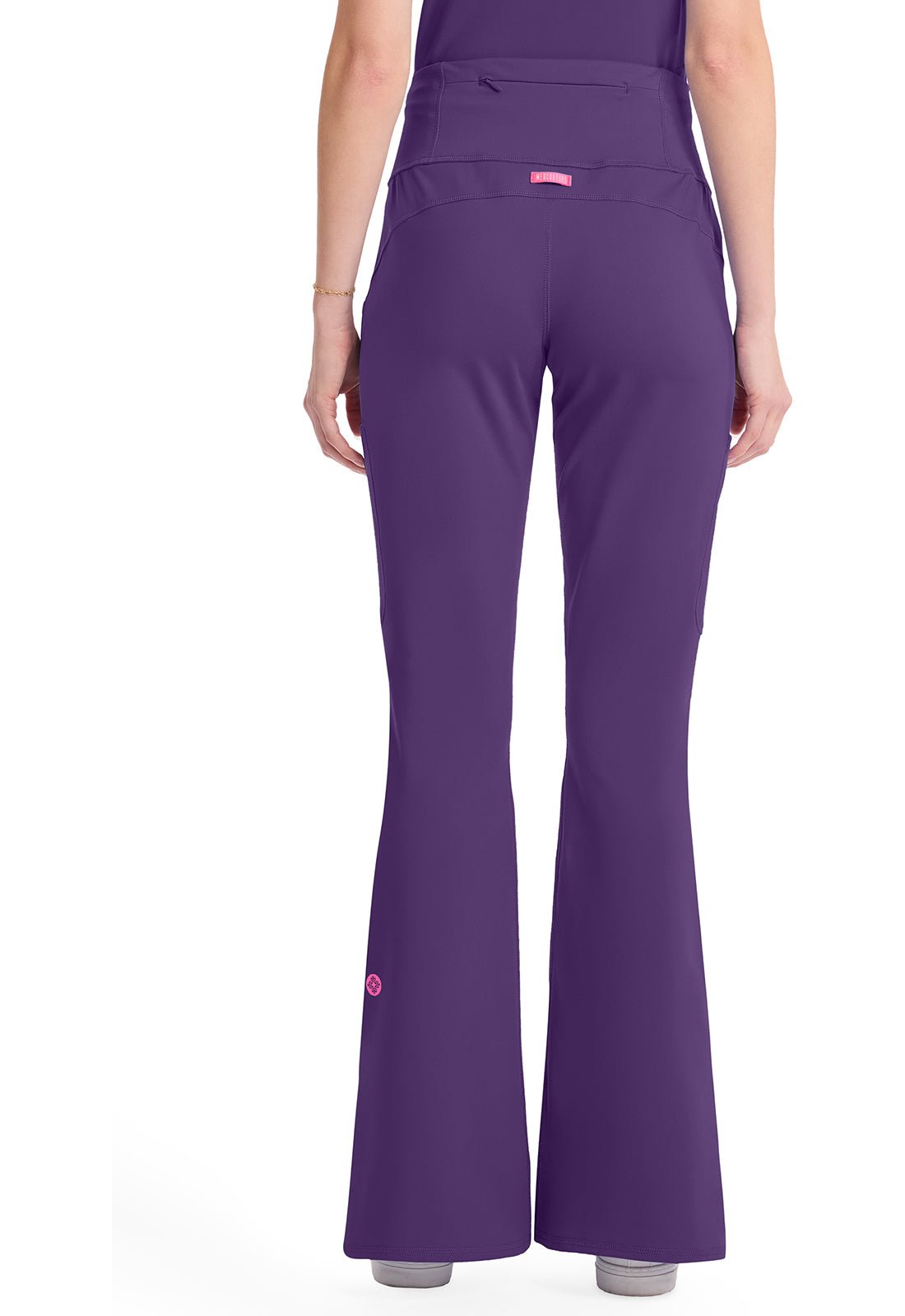 Med Couture Amp Knit Scrubs Flare Leg Yoga Pant MC150 - Scrubs Select