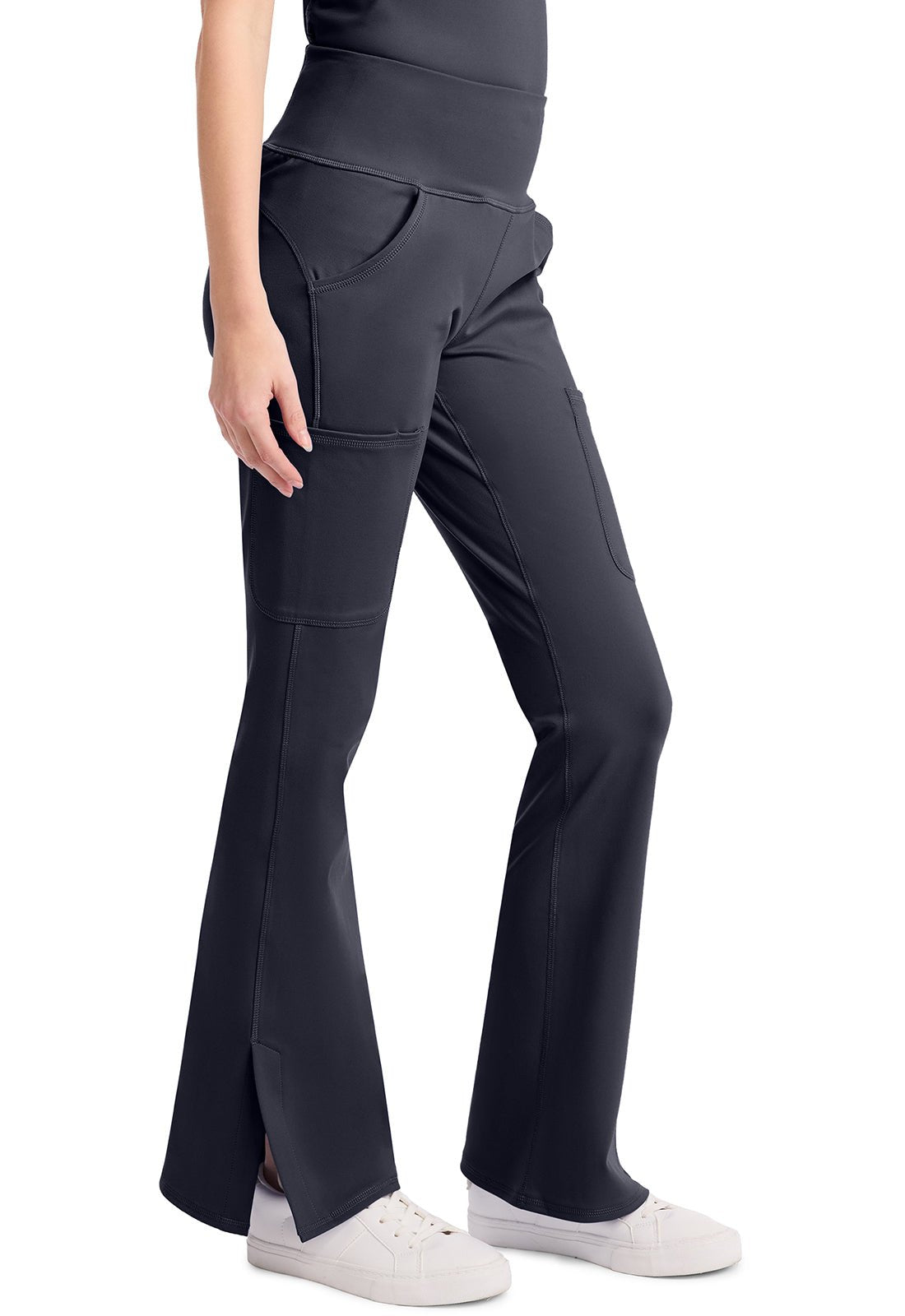 Med Couture Amp Knit Scrubs Flare Leg Yoga Pant MC150 - Scrubs Select