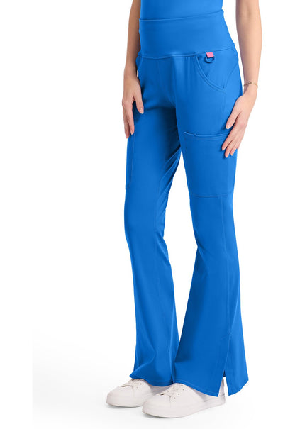 Med Couture Amp Knit Scrubs Flare Leg Yoga Pant MC150 - Scrubs Select