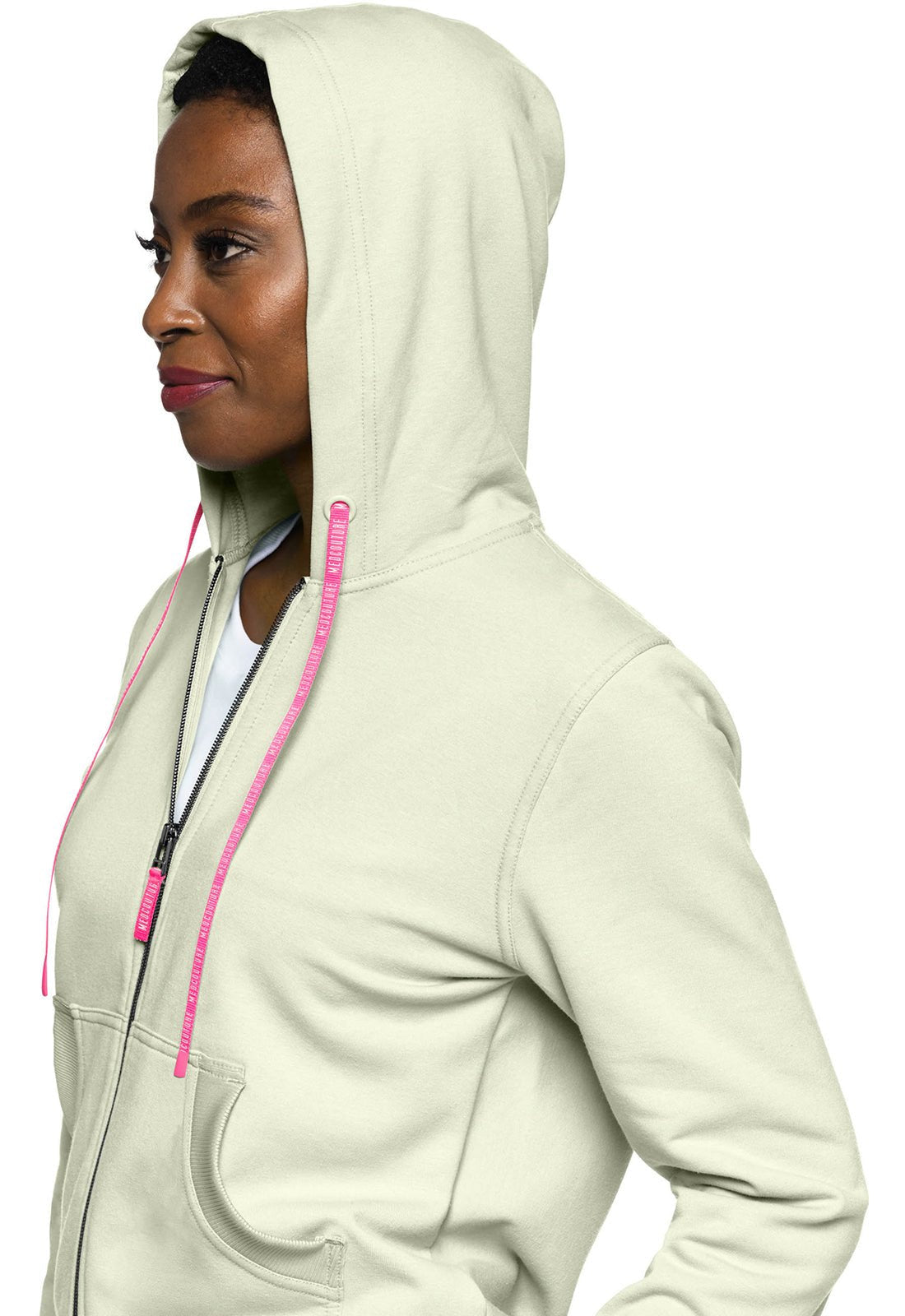 Med Couture Amp LifeStyle Fleece Hoodie Scrub Jacket MC316 - Scrubs Select