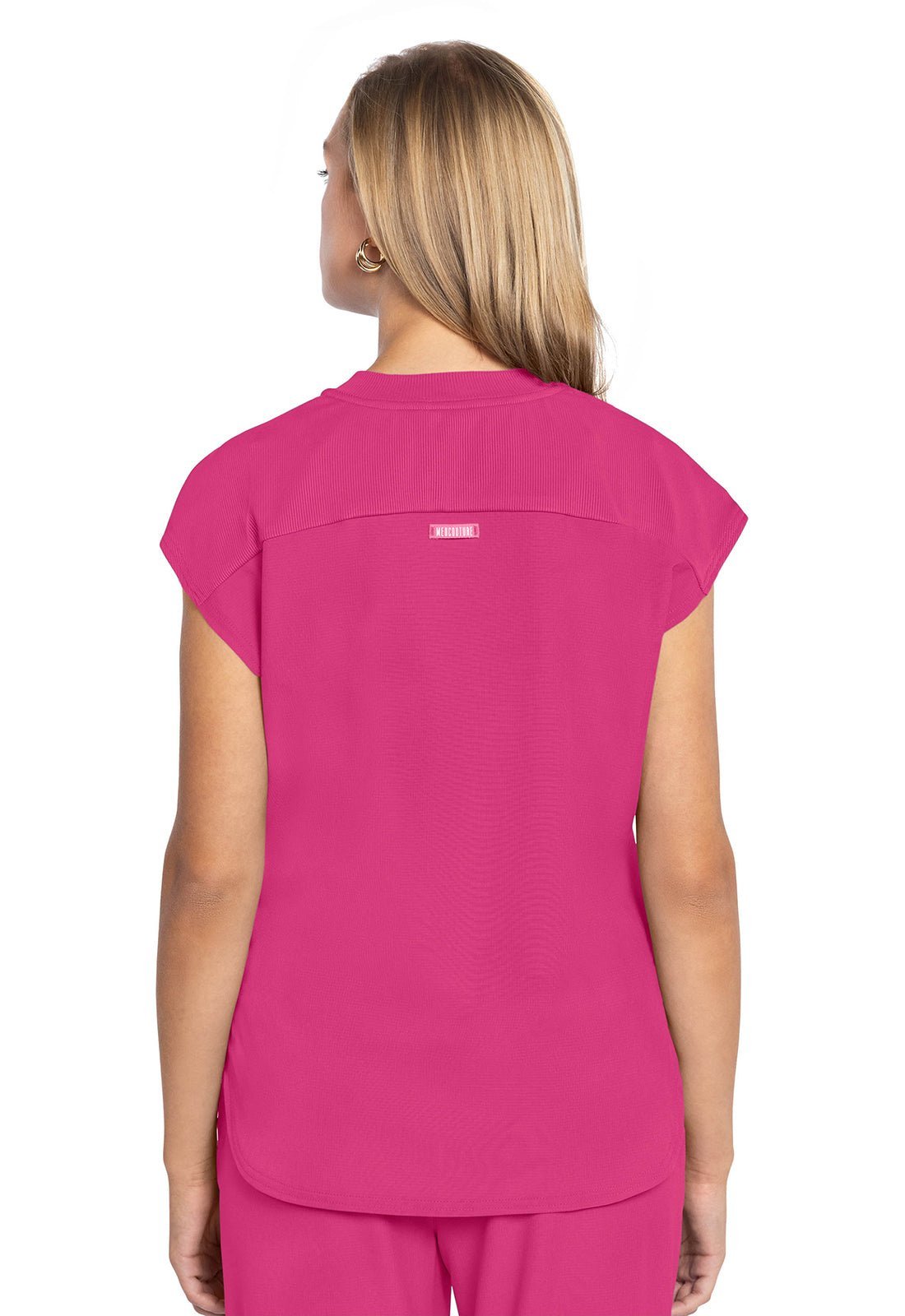 Med Couture Amp Round Neck Scrub Top MC703 Limited - Scrubs Select