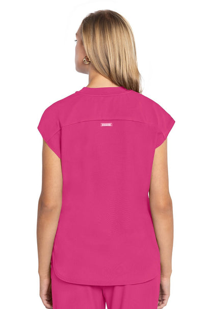 Med Couture Amp Round Neck Scrub Top MC703 Limited - Scrubs Select