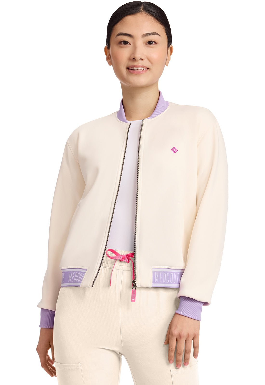 Med Couture Amp Scrubs Bomber Jacket MC304 - Scrubs Select