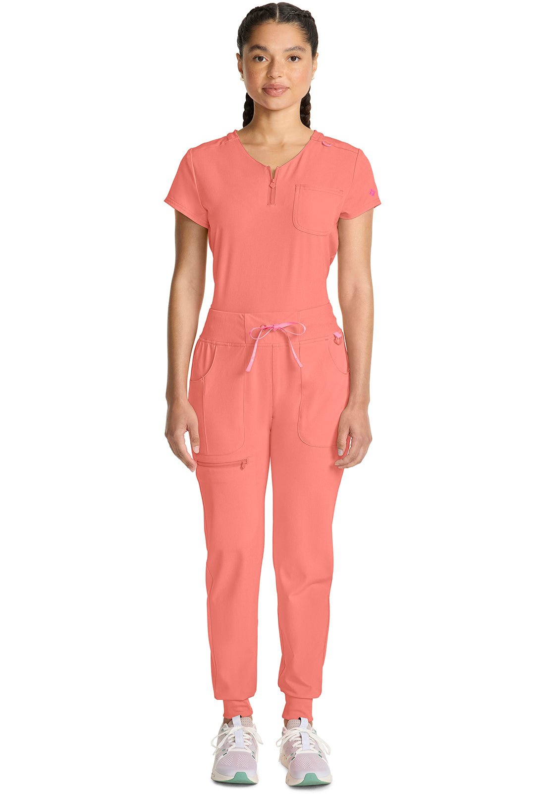 Med Couture AMP Scrubs Jogger Pant MC102 in Lime, Hyper Blue, Magenta - Scrubs Select