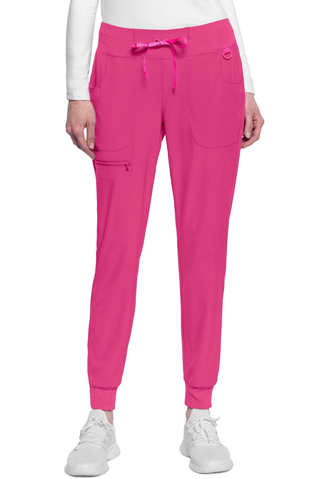 Med Couture AMP Scrubs Jogger Pant MC102 in Lime, Hyper Blue, Magenta - Scrubs Select
