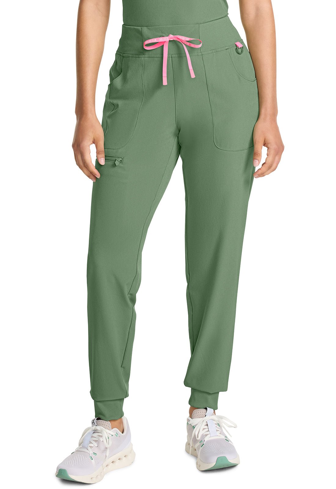 Med Couture AMP Scrubs Jogger Pant MC102 in Lime, Hyper Blue, Magenta - Scrubs Select
