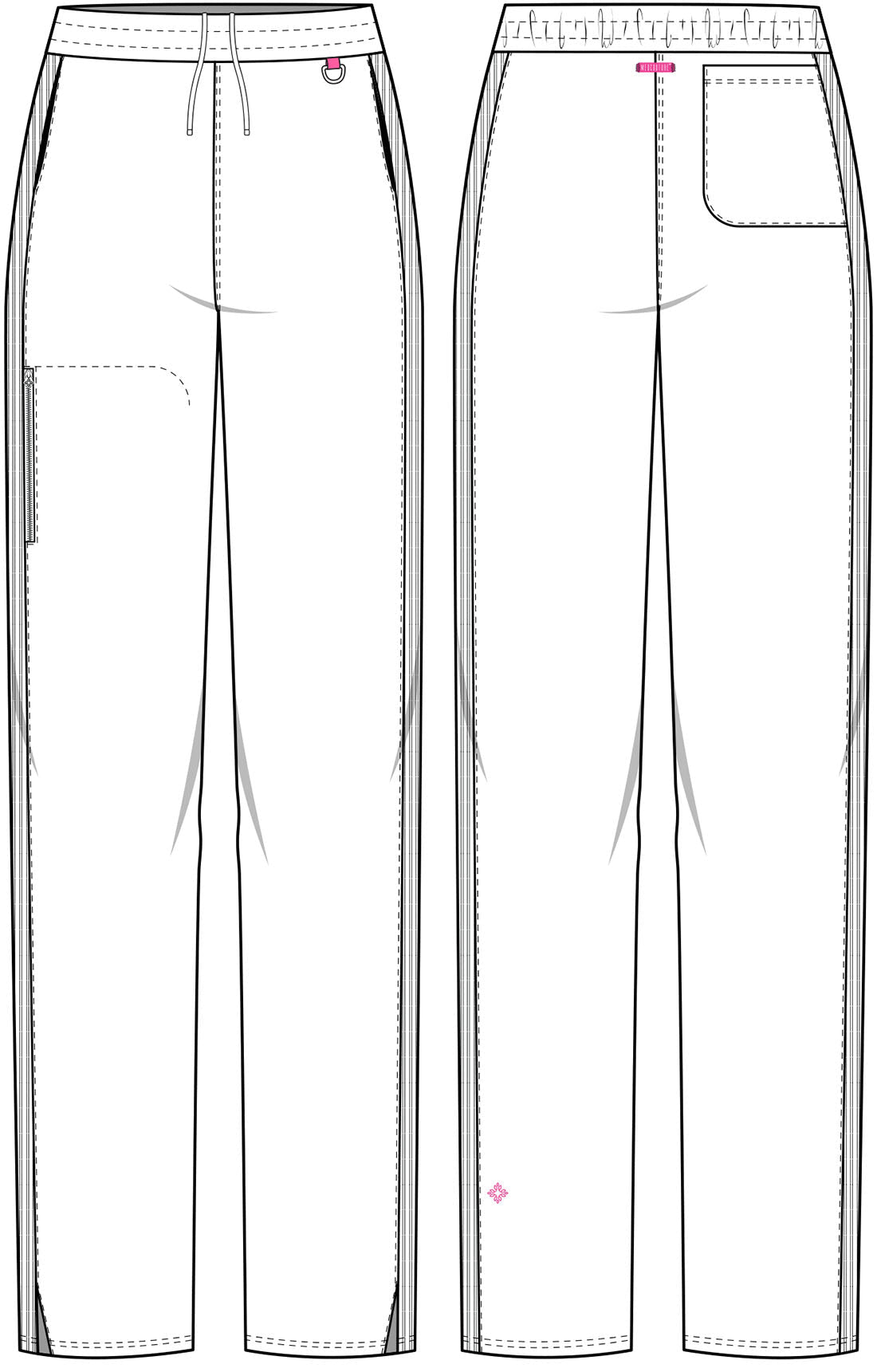 Med Couture AMP Scrubs Pull On Pant MC103 - Scrubs Select