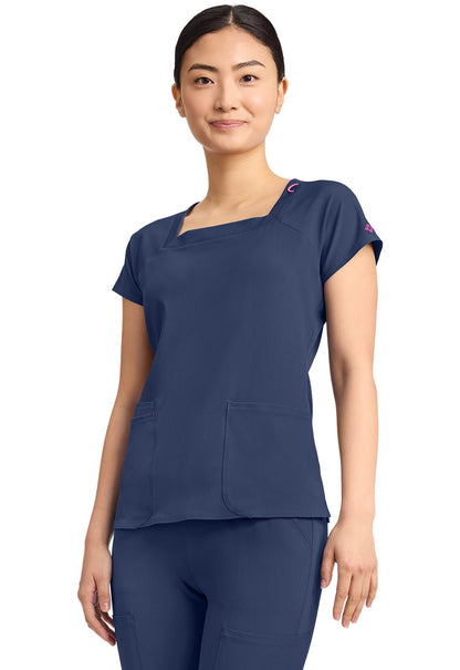 Med Couture Amp Scrubs Square Neck Top MC704 - Scrubs Select