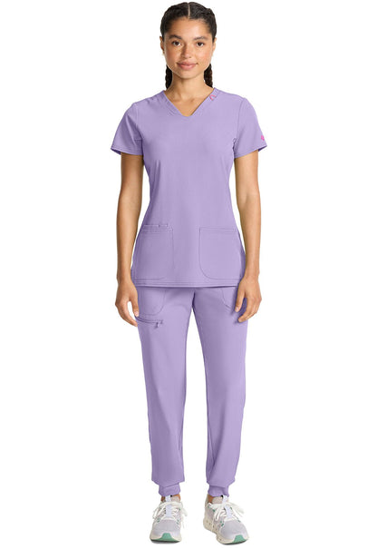 Med Couture Amp Scrubs V Neck Top MC702 Limited - Scrubs Select
