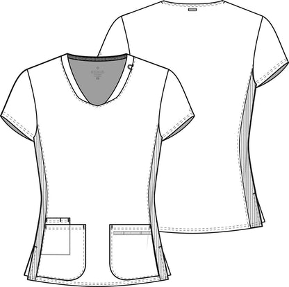 Med Couture Amp Scrubs V Neck Top MC702 Limited - Scrubs Select