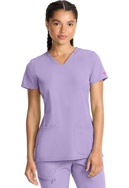 Med Couture Amp Scrubs V Neck Top MC702 Limited - Scrubs Select