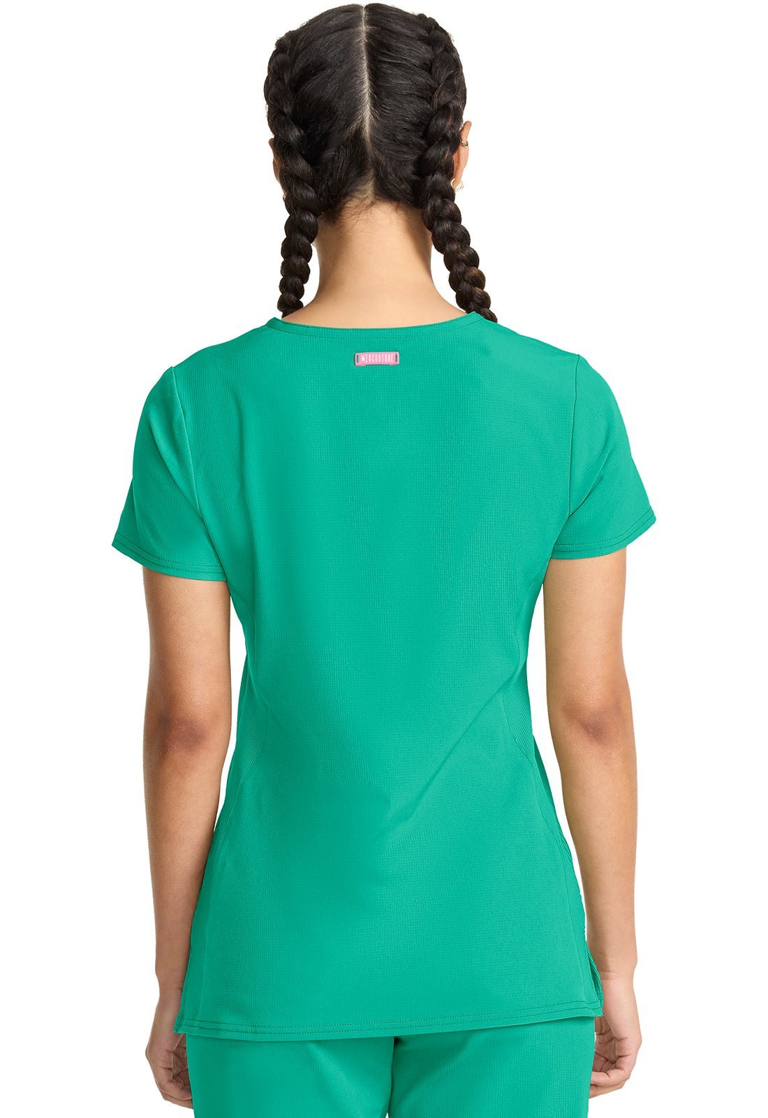 Med Couture Amp Scrubs V Neck Top MC702 Limited - Scrubs Select