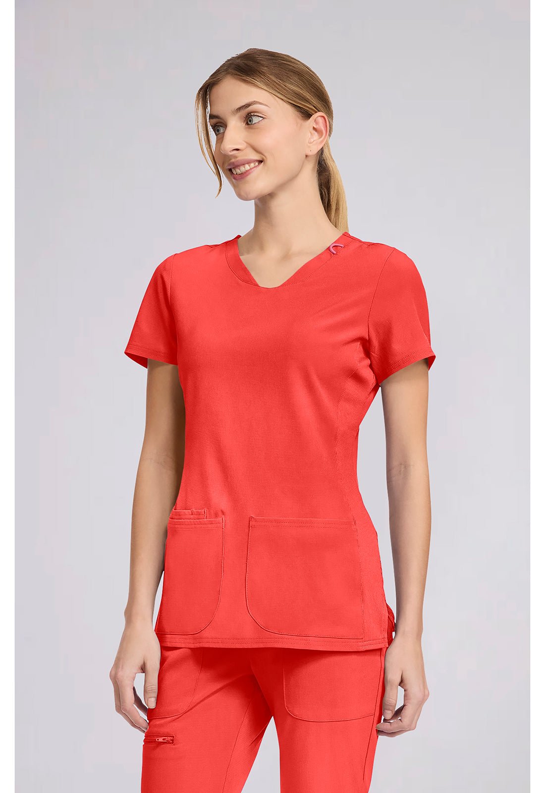 Med Couture Amp Scrubs Women's V Neck Top MC702 - Scrubs Select
