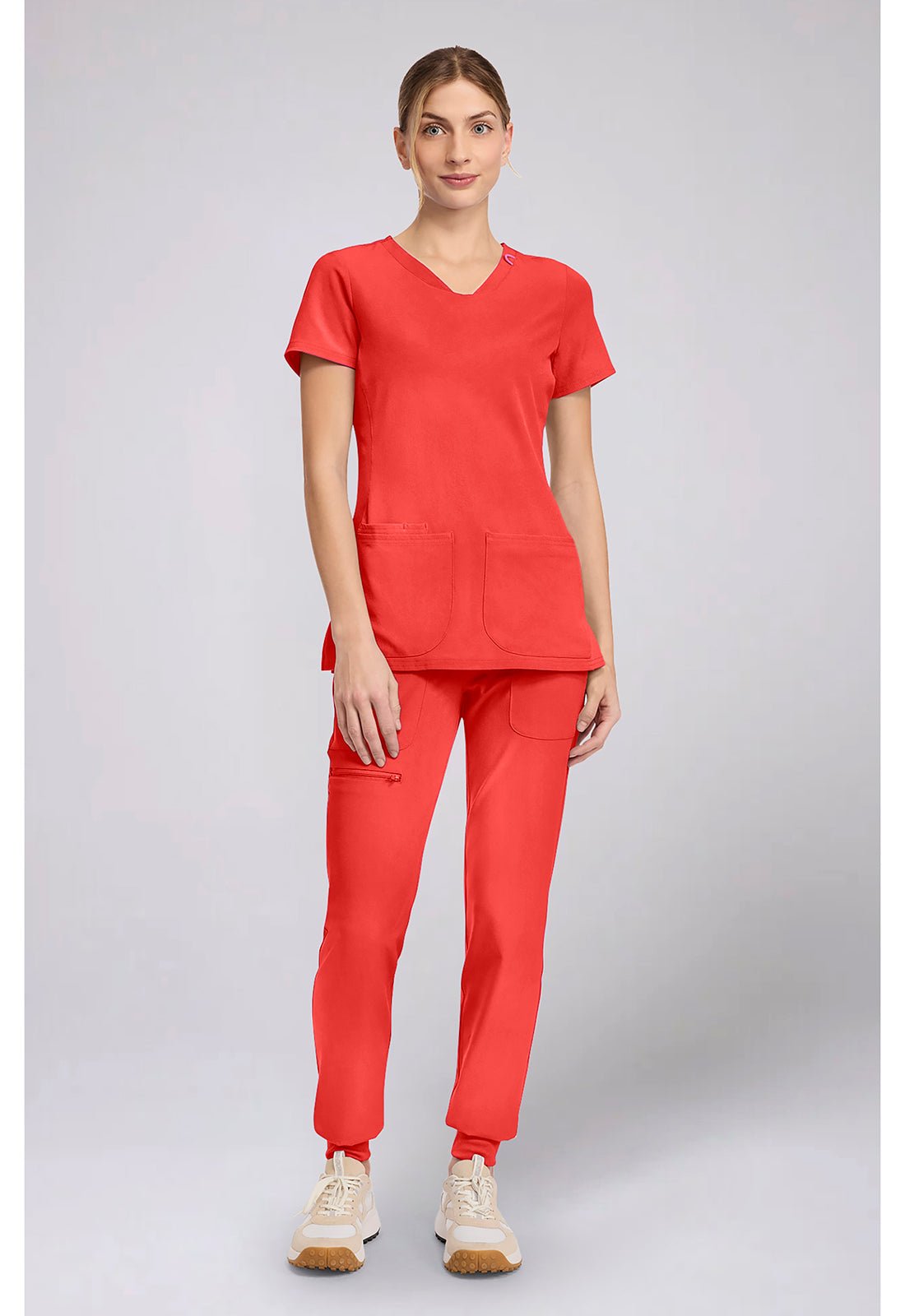 Med Couture Amp Scrubs Women's V Neck Top MC702 - Scrubs Select