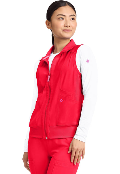 Med Couture Amp Scrubs Zip Front Vest MC500 - Scrubs Select