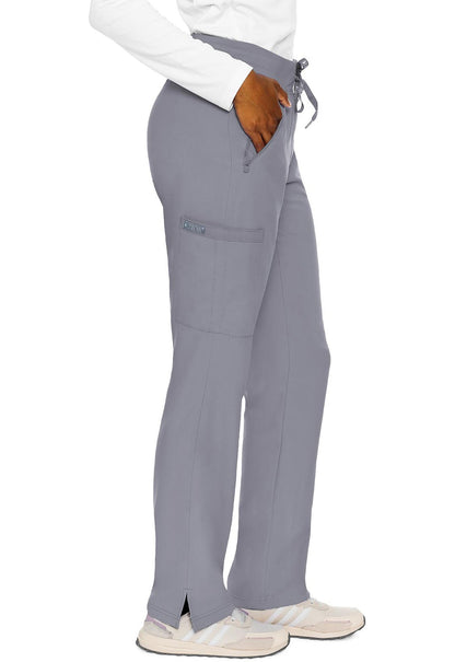 Med Couture Insight Drawstring Scrub Pant MC2702 in Banana, Cloud, Hunter, Taffy Pink - Scrubs Select