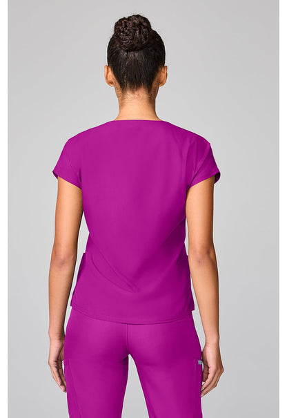 Med Couture Insight Scrubs Dolman Sleeve V Neck Top MC00008 - Scrubs Select