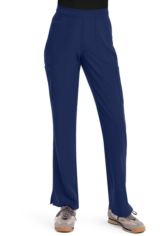 Med Couture Insight Scrubs Flare Leg Pant MC010 in Black, Navy, Pewter, Royal - Scrubs Select