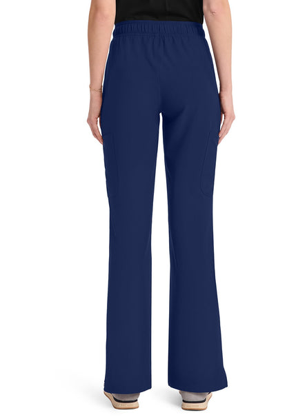 Med Couture Insight Scrubs Flare Leg Pant MC010 in Black, Navy, Pewter, Royal - Scrubs Select