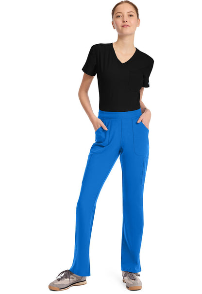 Med Couture Insight Scrubs Flare Leg Pant MC010 in Black, Navy, Pewter, Royal - Scrubs Select