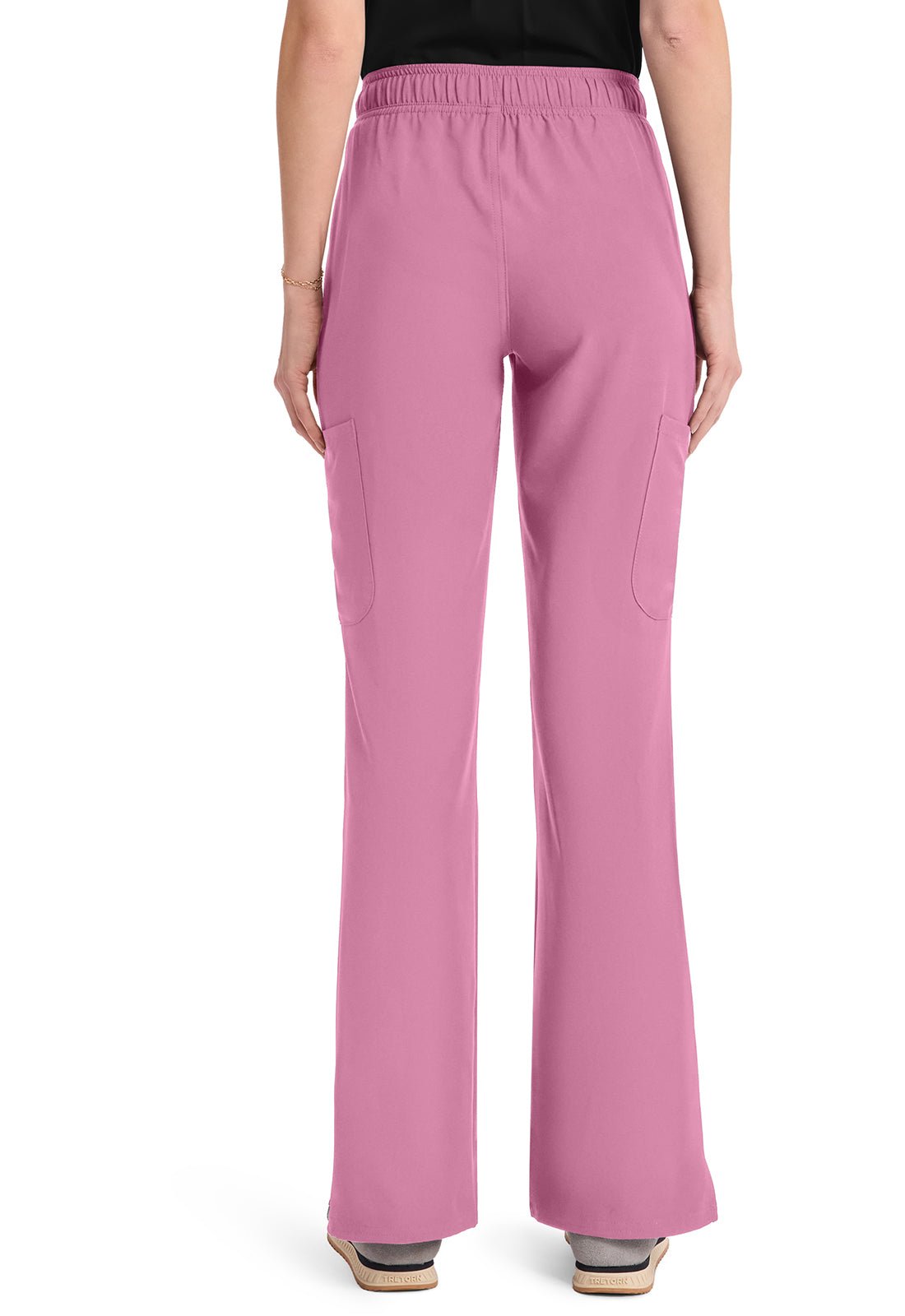 Med Couture Insight Scrubs Flare Leg Pant MC010 in Olive, Taffy Pink, Wine - Scrubs Select