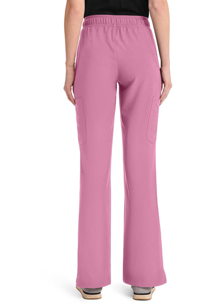 Med Couture Insight Scrubs Flare Leg Pant MC010 in Olive, Taffy Pink, Wine - Scrubs Select