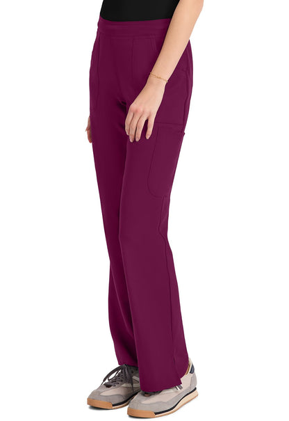 Med Couture Insight Scrubs Flare Leg Pant MC010 in Olive, Taffy Pink, Wine - Scrubs Select