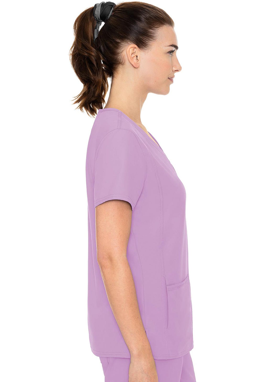 Med Couture Insight Scrubs V Neck Top MC2468 Limited - Scrubs Select