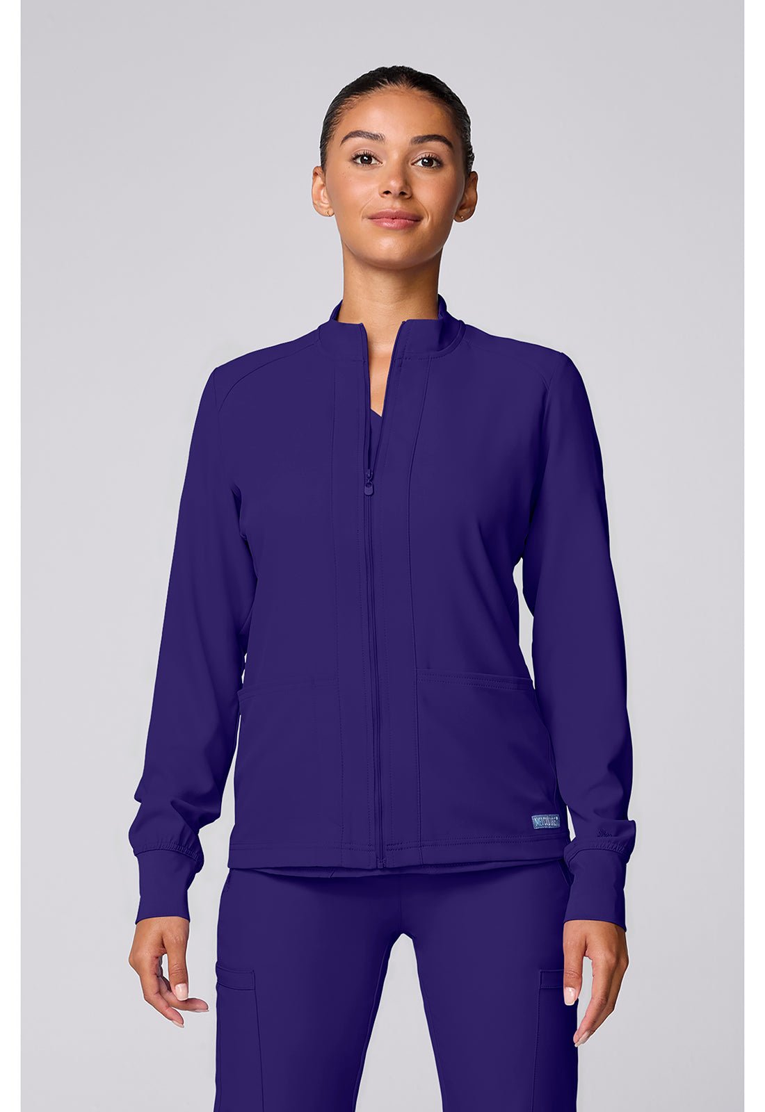 Med Couture Insight Scrubs Warm Up Jacket MC2660 - Scrubs Select