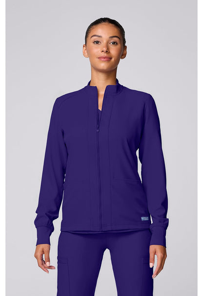 Med Couture Insight Scrubs Warm Up Jacket MC2660 - Scrubs Select
