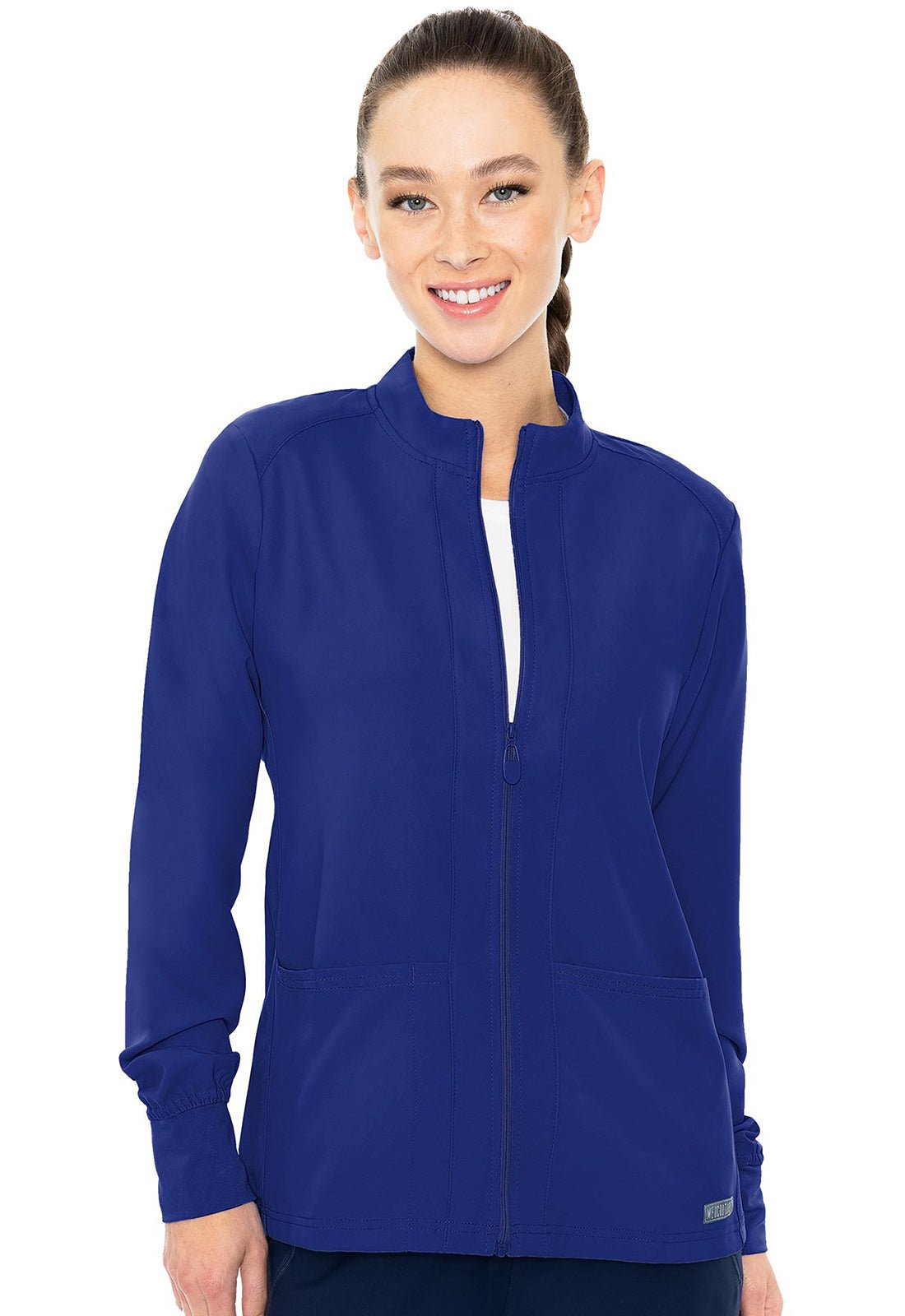 Med Couture Insight Scrubs Warm Up Jacket MC2660 - Scrubs Select