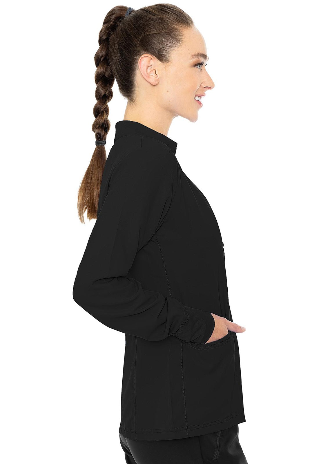 Med Couture Insight Scrubs Warm Up Jacket MC2660 - Scrubs Select