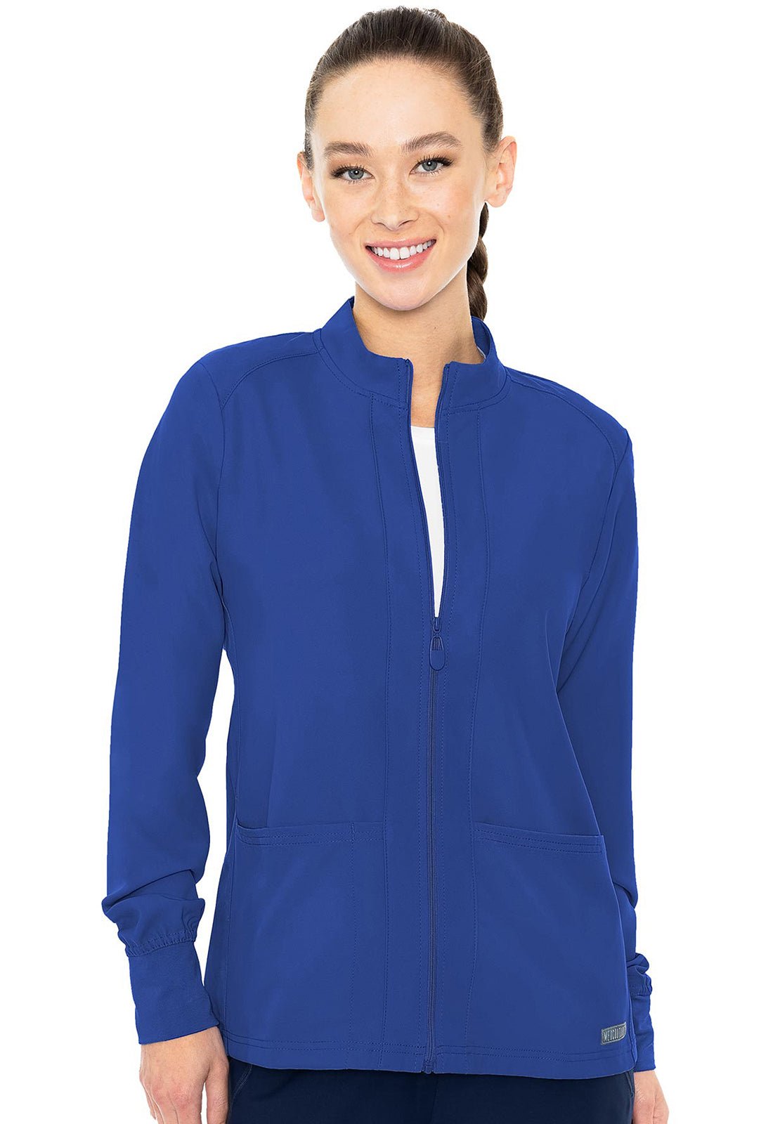 Med Couture Insight Scrubs Warm Up Jacket MC2660 - Scrubs Select