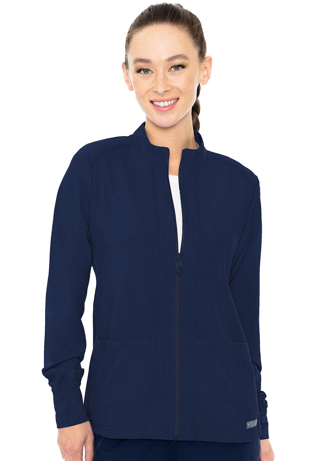 Med Couture Insight Scrubs Warm Up Jacket MC2660 - Scrubs Select