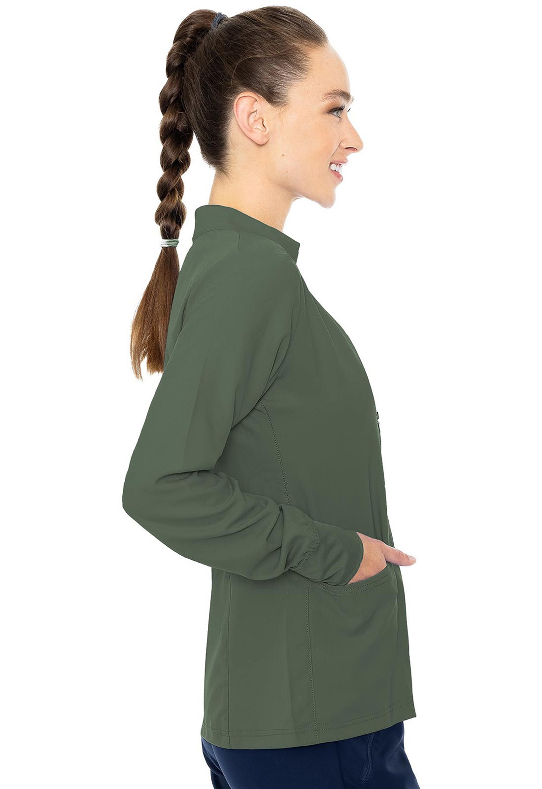 Med Couture Insight Scrubs Warm Up Jacket MC2660 - Scrubs Select