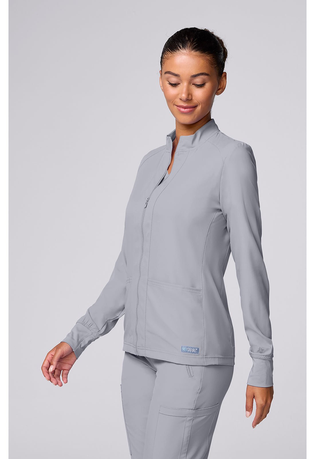 Med Couture Insight Scrubs Warm Up Jacket MC2660 - Scrubs Select