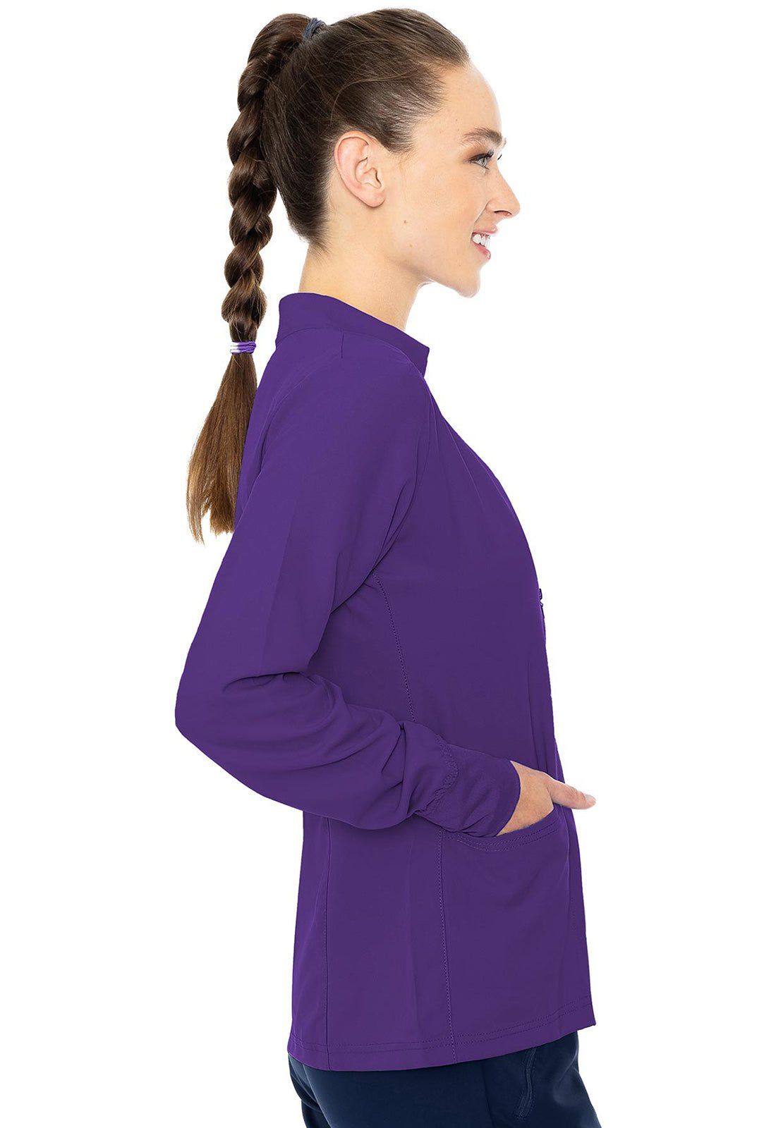 Med Couture Insight Scrubs Warm Up Jacket MC2660 Limited - Scrubs Select