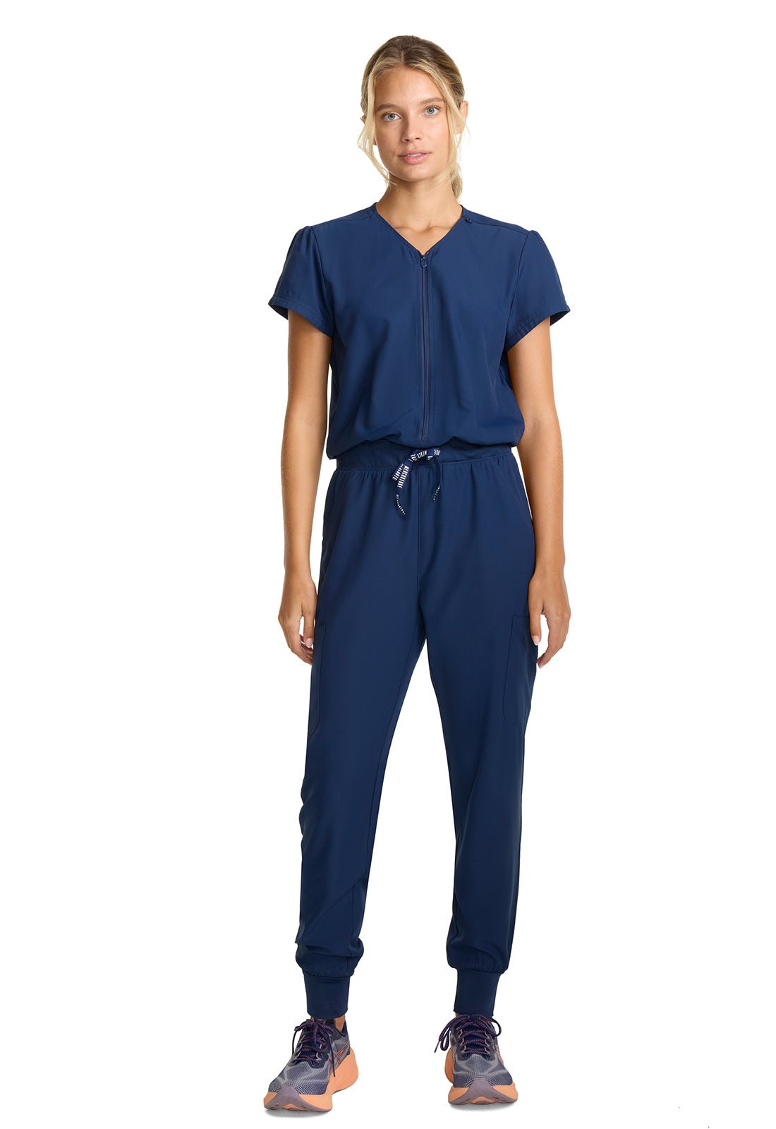 Med Couture Insight Scrubs Zip Front Jumpsuit MC510 - Scrubs Select