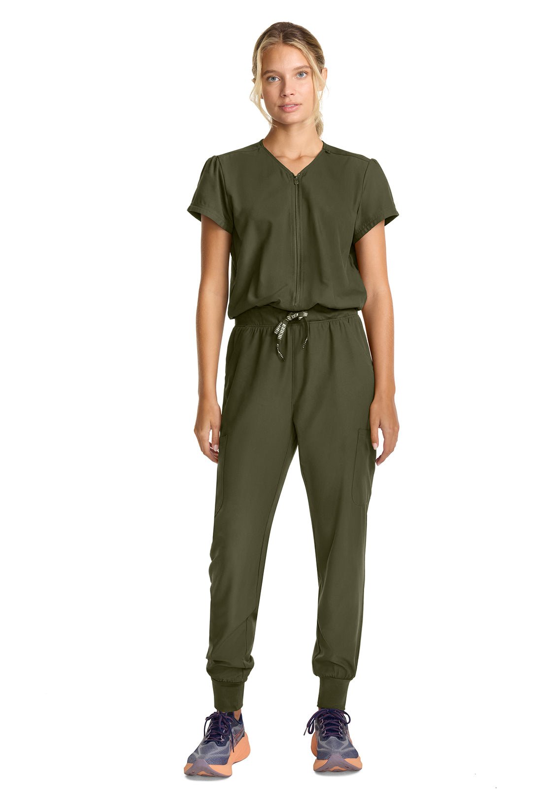 Med Couture Insight Scrubs Zip Front Jumpsuit MC510 - Scrubs Select