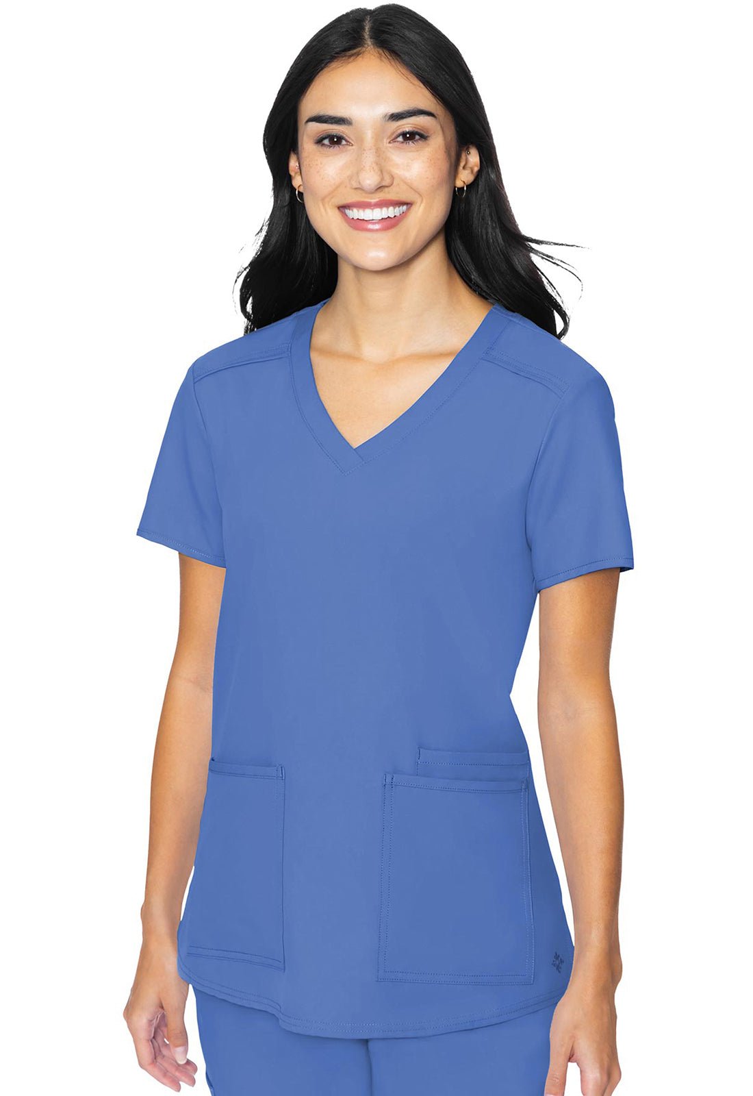 Med Couture Insight V Neck Scrub Top MC2411 - Scrubs Select