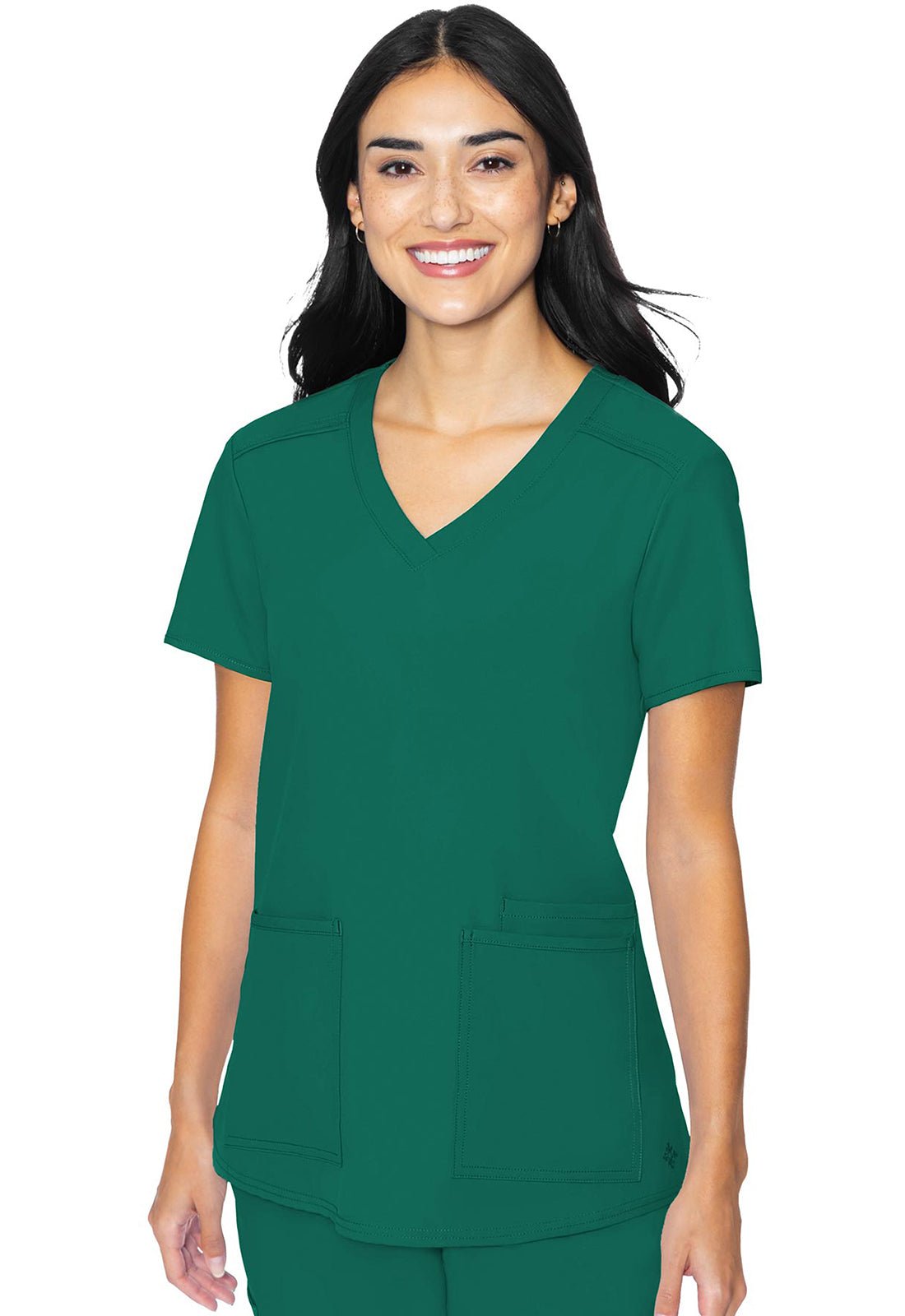 Med Couture Insight V Neck Scrub Top MC2411 - Scrubs Select