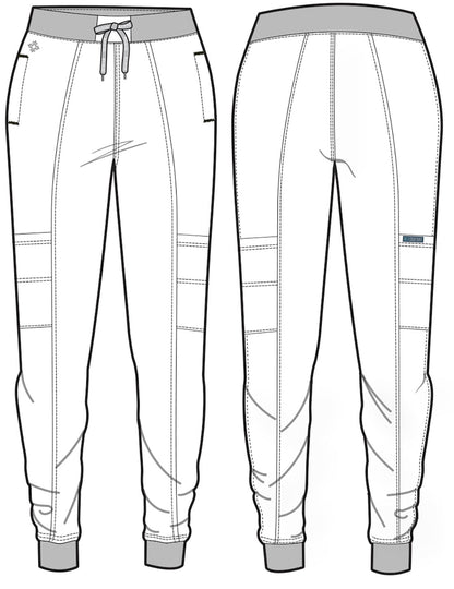 Med Couture Peaches Jogger Scrub Pant MC8721 - Scrubs Select