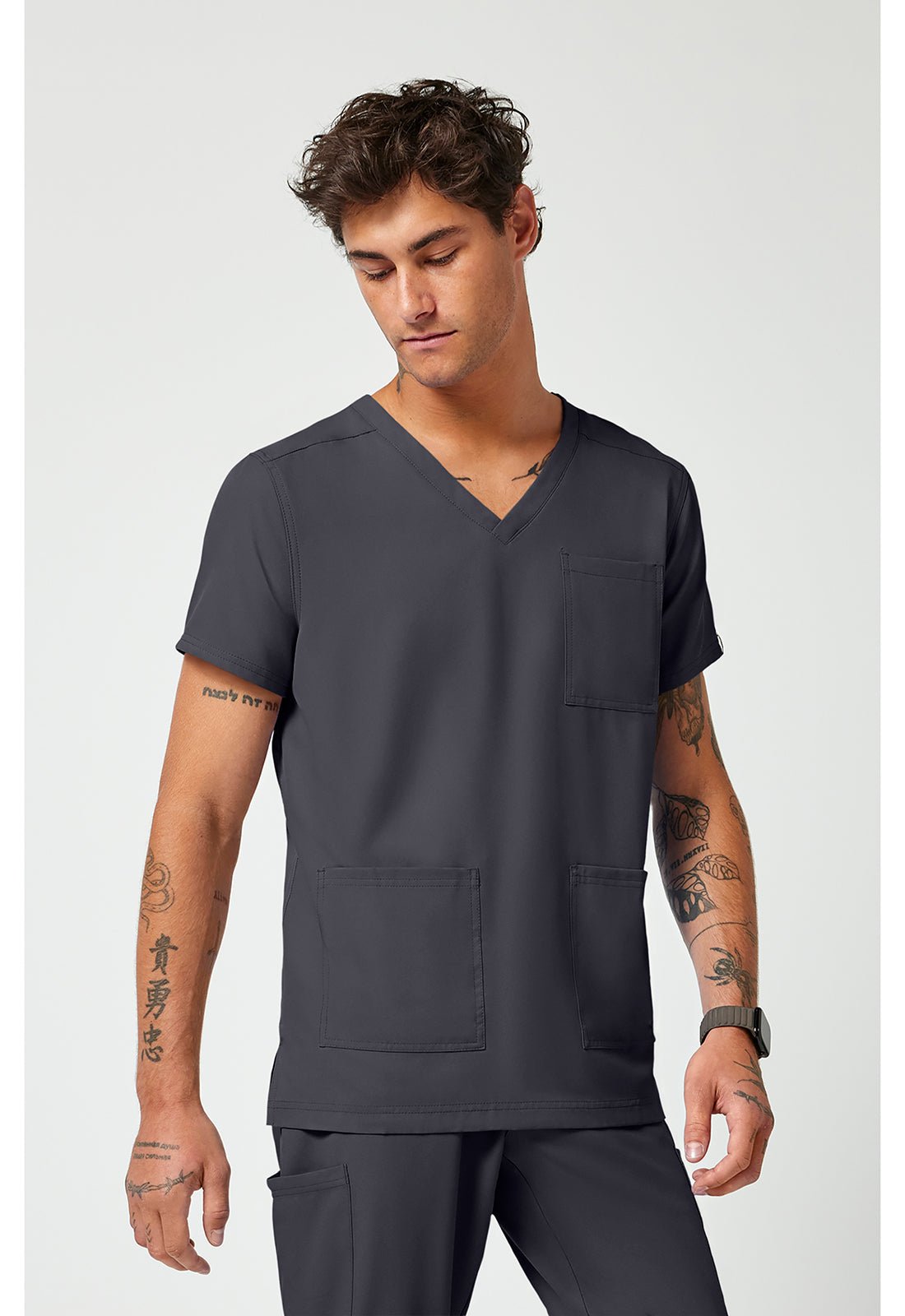 Med Couture Rothwear Insight Scrubs Men's Top MC2486 - Scrubs Select