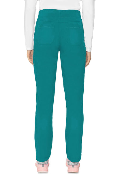 Med Couture Touch Jersey Waist Yoga Scrub Pant MC7725 in Ceil, Olive, Teal, Wine - Scrubs Select