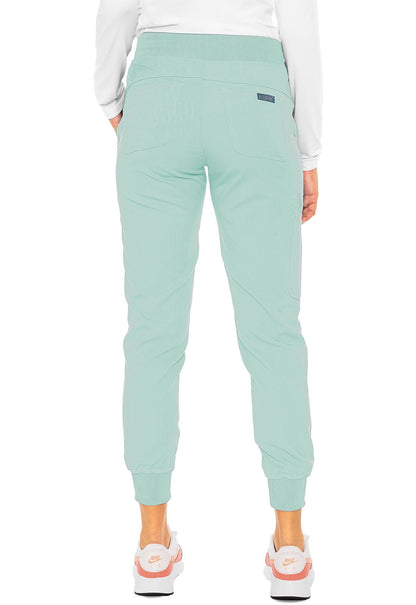 Med Couture Touch Jogger Yoga Scrub Pant MC7710 in Sea Mist - Scrubs Select