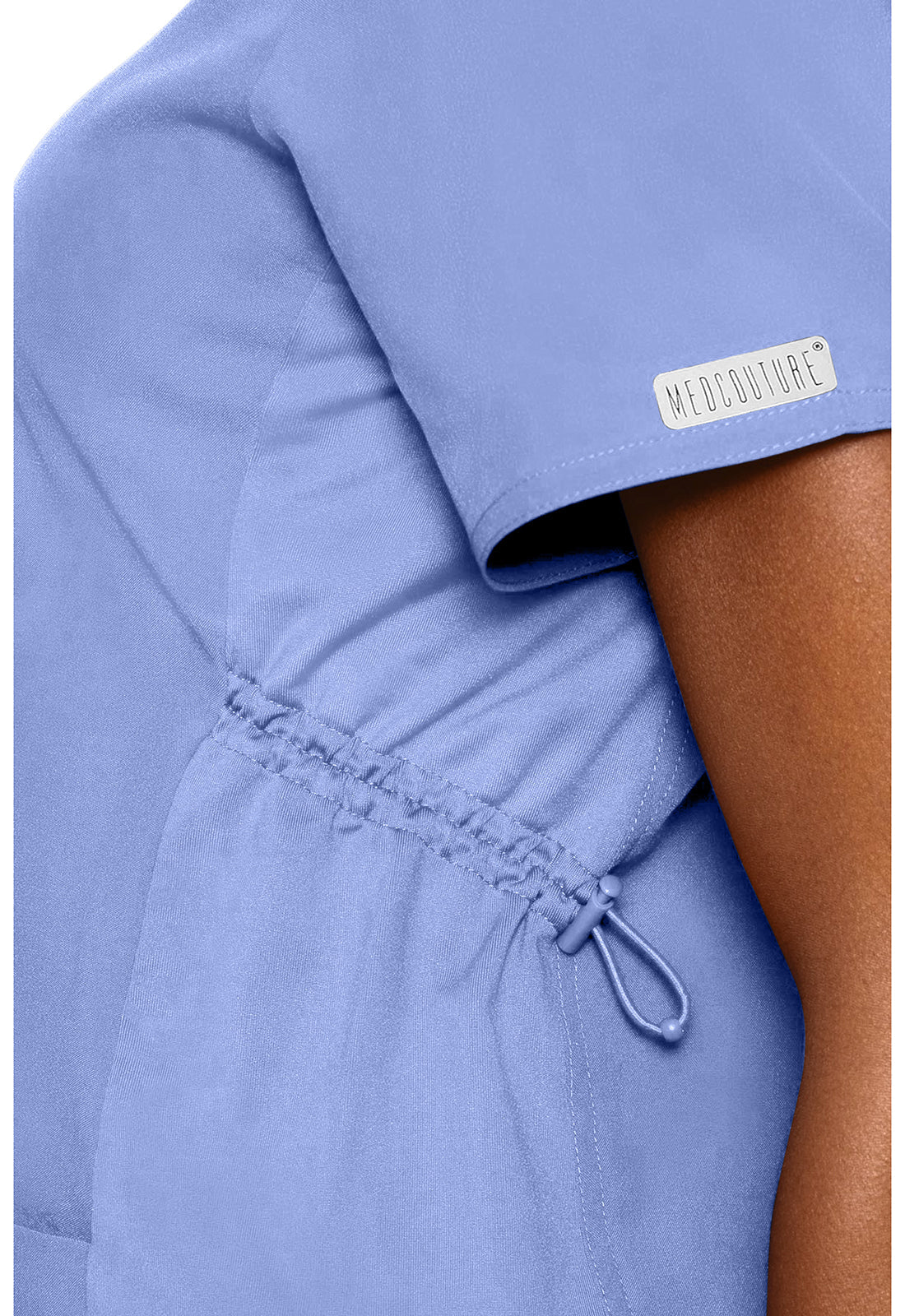 Med Couture Touch Scrubs Maternity V Neck Top MC628 - Scrubs Select