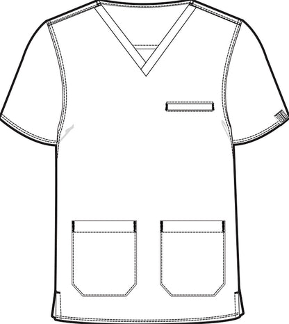 Med Couture Touch Scrubs Men's V Neck Top MC7477 - Scrubs Select