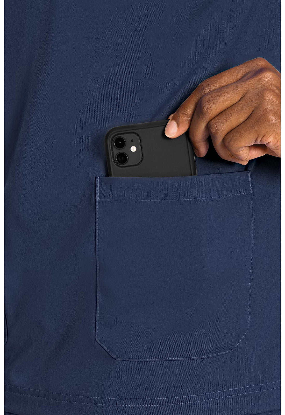 Med Couture Touch Scrubs Men's V Neck Top MC7477 - Scrubs Select