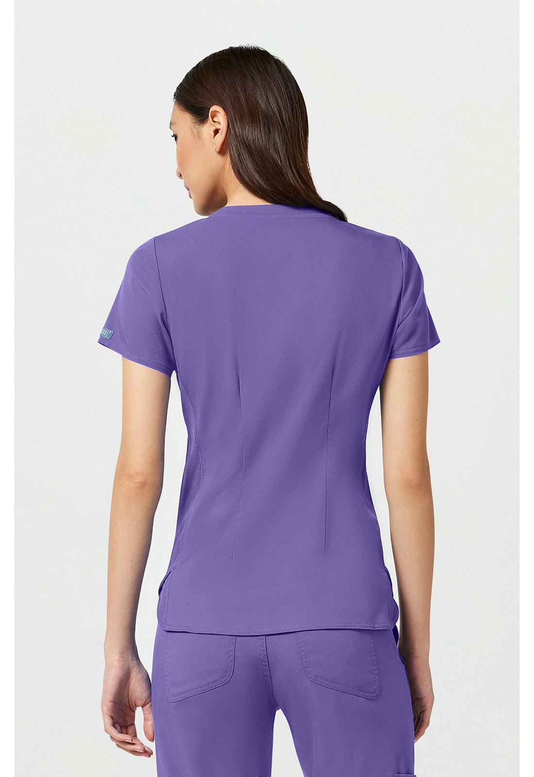 Med Couture Touch Scrubs V Neck Top MC7459 - Scrubs Select